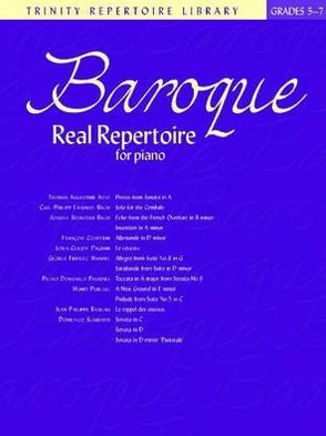 Cover for Brown, Christine (Ed) · Baroque Real Repertoire - Real Repertoire Series (Partituren) (2005)
