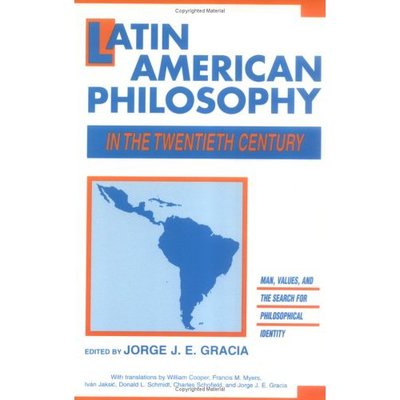 Cover for Jorge J. E. Gracia · Latin American Philosophy in the Twentieth Century (Pocketbok) (1986)