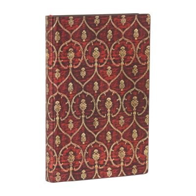 Cover for Paperblanks · Red Velvet Mini Lined Softcover Flexi Journal (Elastic Band Closure) (Book) (2023)