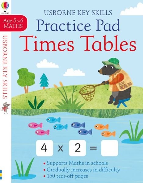 Times Tables Practice Pad 5-6 - Key Skills - Sam Smith - Bøger - Usborne Publishing Ltd - 9781474953337 - 13. juni 2019