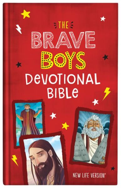 Cover for Compiled by Barbour Staff · The Brave Boys Devotional Bible (Gebundenes Buch) (2021)