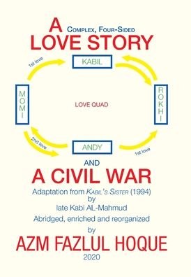Cover for Azm Fazlul Hoque · A Complex, Four-Sided Love Story and a Civil War (Hardcover bog) (2020)