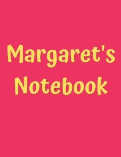 Cover for 99 Notes · Margaret's Notebook (Pocketbok) (2019)