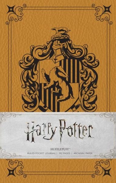 Harry Potter: Hufflepuff Ruled Pocket Journal - Harry Potter - Insight Editions - Livros - Insight Editions - 9781683830337 - 14 de março de 2017