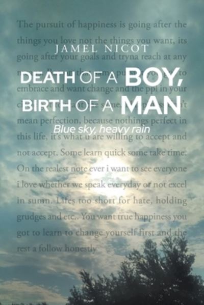 Cover for Jamel Nicot · Death of a Boy, Birth of a Man (Book) (2022)