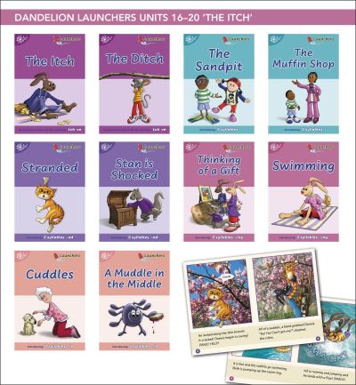 Phonic Books Dandelion Launchers Units 16-20: Simple two-syllable words and suffixes - Phonic Books Beginner Decodable Readers - Phonic Books - Books - Dorling Kindersley Ltd - 9781783693337 - February 28, 2022