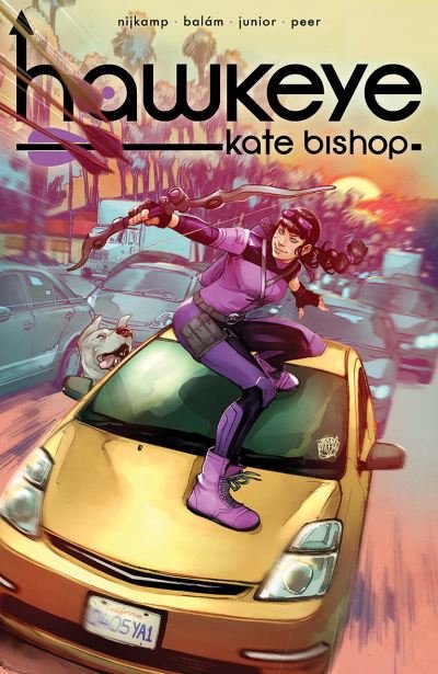 Cover for Marieke Nijkamp · Hawkeye: Kate Bishop Vol. 1 - Team Spirit (Paperback Bog) (2022)