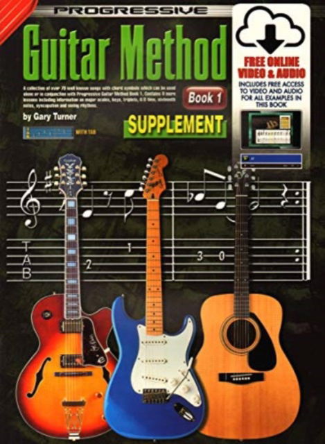 Cover for Gary Turner · Progressive Guitar Method - Book 1 Supp. Songbook: With Poster (N/A) (2004)