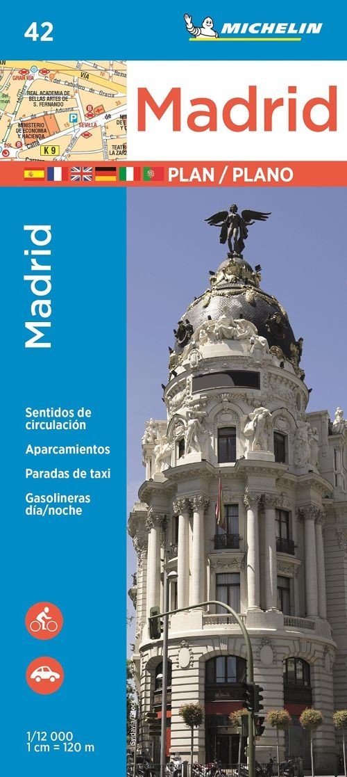 Michelin City Plans: Madrid - Michelin - Bøger - Michelin - 9782067228337 - 7. maj 2018