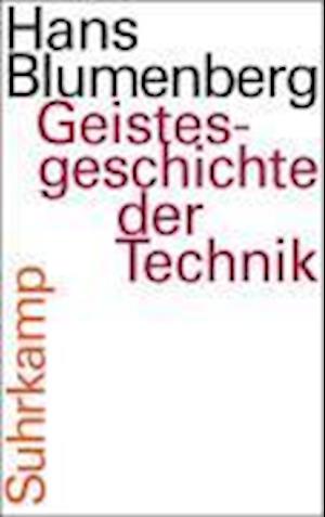 Cover for Hans Blumenberg · Geistesgesch.d.techn.,+cd (Book)