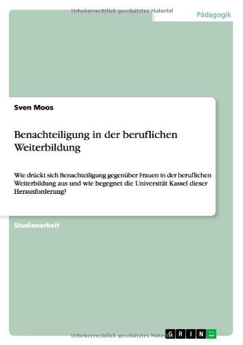 Cover for Moos · Benachteiligung in der beruflichen (Book) [German edition] (2009)