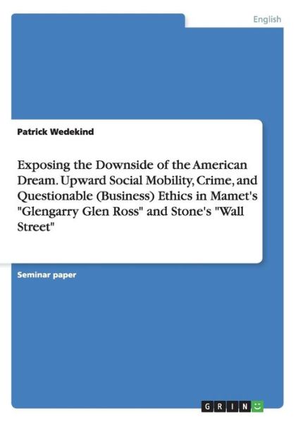 Exposing the Downside of the A - Wedekind - Books -  - 9783668202337 - June 23, 2016