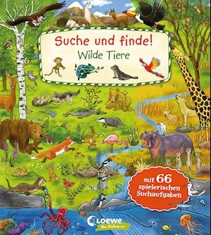 Cover for Diana Kohne · Suche und finde! - Wilde Tiere (Bog) (2023)