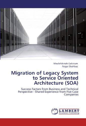 Cover for Negar Shahbaz · Migration of Legacy System to Service Oriented Architecture (Soa): Success Factors from Business and Technical Perspective - Shared Experience from Five Case Companies (Paperback Book) (2012)