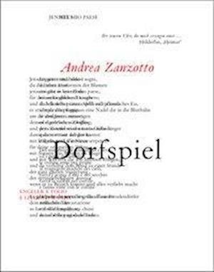 Cover for Andrea Zanzotto · Dorfspiel (Book)