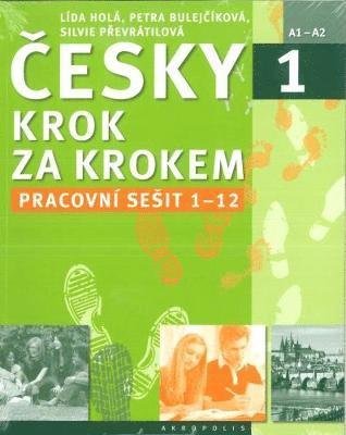 Cover for Lida Hola · New Czech Step by Step 1: Workbook 1 - lessons 1-12 (Paperback Bog) (2021)