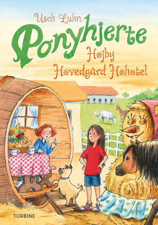 Cover for Usch Luhn · Ponyhjerte: Ponyhjerte – Højby Hovedgård Høhotel (Hardcover bog) [2. udgave] (2024)