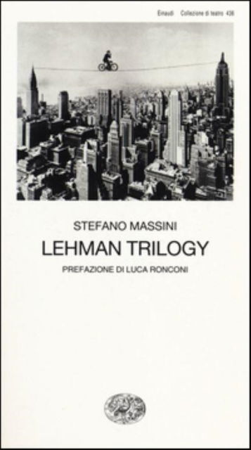 Cover for Stefano Massini · Lehman Trilogy (Book) (2014)