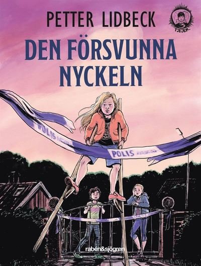 Cover for Petter Lidbeck · Tre tjejer: Den försvunna nyckeln (Inbunden Bok) (2021)