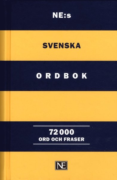 Cover for NE:s svenska ordbok 72 000 ord och fraser (Bound Book) (2017)