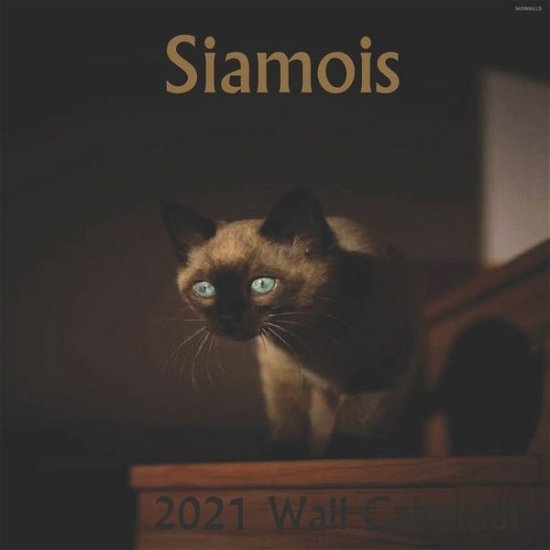Cover for Lahcen Wg · Siamois 2021 wall calendar 8.5X8.5 finish glossy (Paperback Book) (2020)