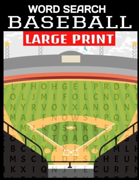 Cover for Ty Lee Press · Word Search Baseball Large Print (Paperback Book) (2020)