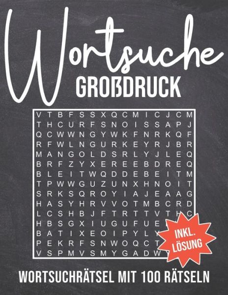 Cover for Luisa Hansen · Wortsuche Grossdruck (Paperback Book) (2020)