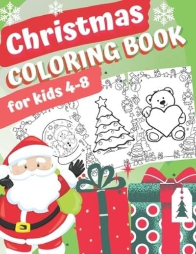 Cover for Kam · Christmas coloring book for kid 4-8 (Paperback Book) (2020)