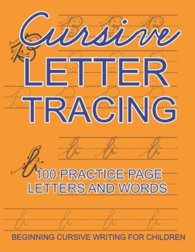 Cover for Yugi Design Press · Cursive Letter Tracing (Paperback Bog) (2020)