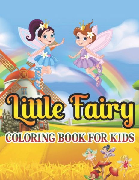 Cover for Baker Publishing · Little Fairy Coloring Book For Kids (Paperback Book) (2020)