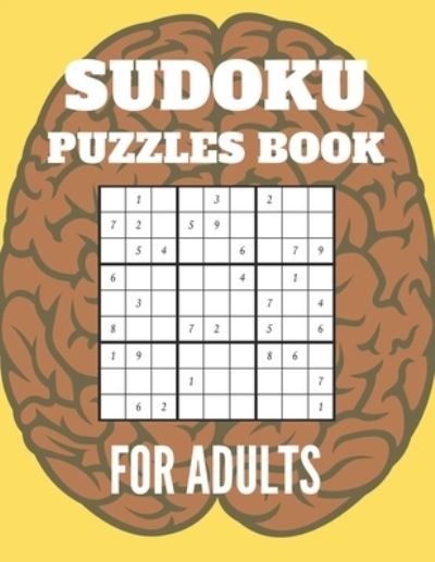 Cover for Aymane Jml · Sudoku Puzzles Book For Adults (Paperback Book) (2021)