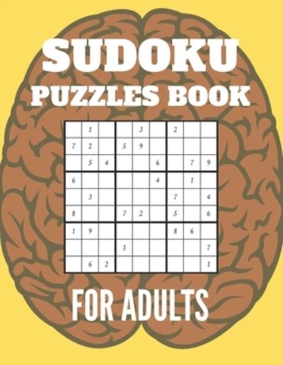 Cover for Aymane Jml · Sudoku Puzzles Book For Adults (Paperback Book) (2021)