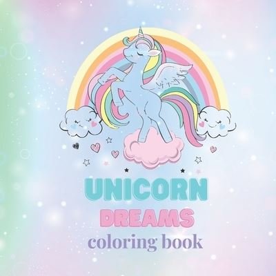 Cover for Fun Coloring Books · Unicorn dreams coloring book (Paperback Bog) (2021)