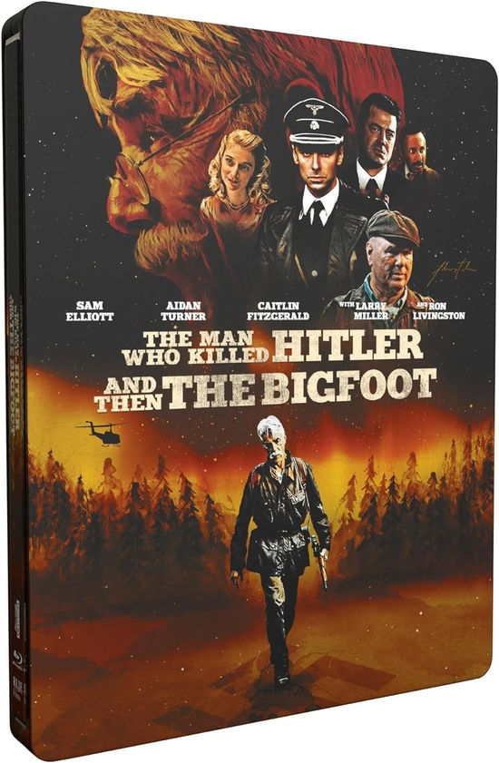 Cover for Man Who Killed Hitler &amp; then Bigfoot (Steelbook) (4K Ultra HD) (2023)