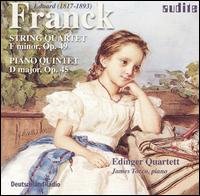 Cover for Franck / Tocco / Edinger String Quartet · Chamber Music (CD) (2002)