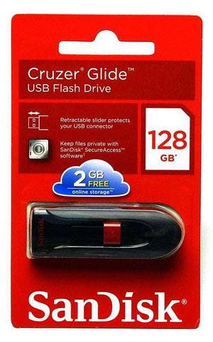 Cruzer glide 128GB (SanDisk) - Sandisk - Autre - Sandisk - 0619659082338 - 2015