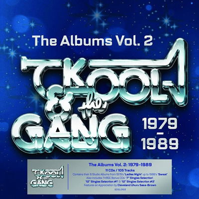 The Albums Vol. 2 (1979-1989) - Kool & the Gang - Musiikki - EDSEL BOX SET - 0740155730338 - perjantai 26. elokuuta 2022