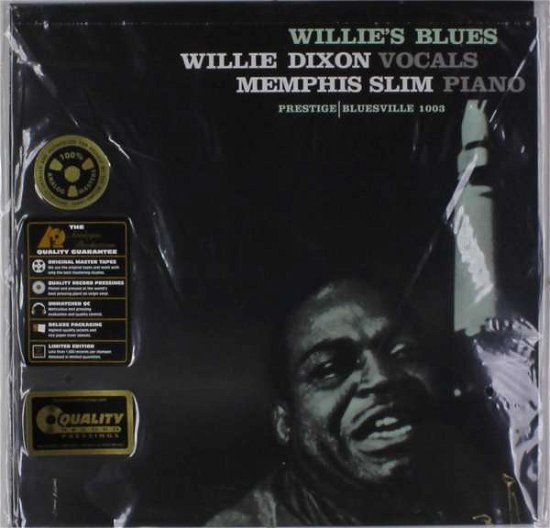 Cover for Dixon, Willie / Memphis Slim · Willie's Blues (LP) (2016)