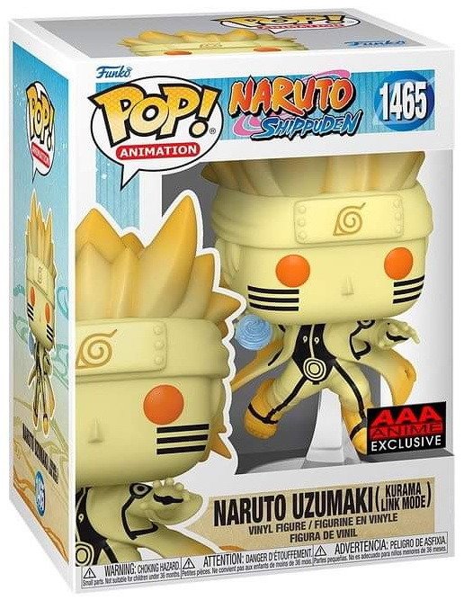 Cover for Naruto Shippuden: Funko Pop! Animation · Animation - Naruto Shippuden - Naruto Uzumaki Exclusive (1465) (Legetøj)