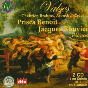 Cover for Benoit Prisca / Rouvier Jacques · Valses (Værker For 4 BNL Klassisk (CD) (2005)