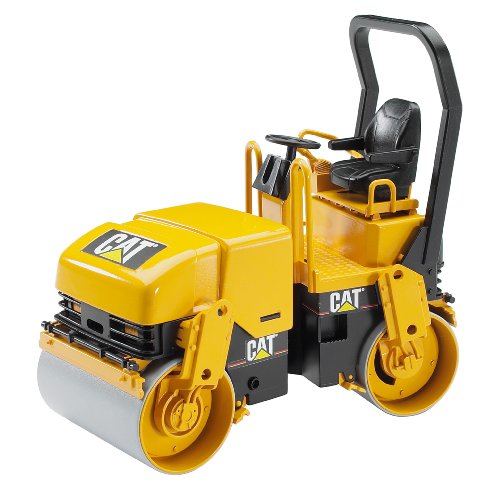 Cat Rullo Compressore - Bruder 02433 - Produtos - Bruder Spielwaren - 4001702024338 - 2 de novembro de 2013