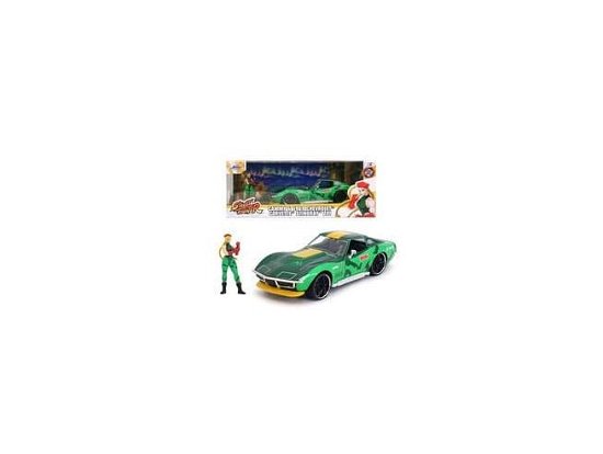 STREET FIGHTER - Cammy & 1969 Chevrolet Corvette S - Street Fighter - Merchandise - Dickie Spielzeug - 4006333085338 - 