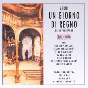 Un Giorno Di Regno - G. Verdi - Musiikki - CANTUS LINE - 4032250026338 - maanantai 2. syyskuuta 2002