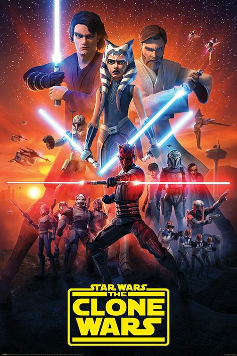 Cover for Star Wars: Pyramid · Star Wars: The Clone Wars Poster Set Final Season (Zabawki) (2023)