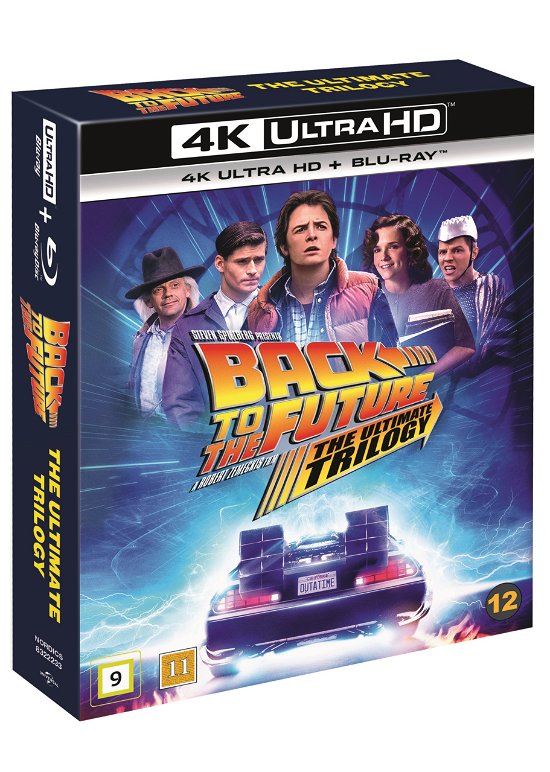 Cover for Back to the Future: The Ultimate Trilogy (4K UHD + Blu-ray) (2020)