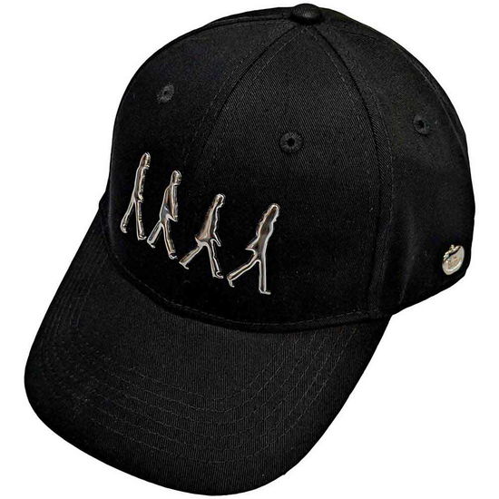 Cover for The Beatles · The Beatles Unisex Baseball Cap: Abbey Road Silver Side Apple (Black) (Badge) (CLOTHES) [Black - Unisex edition] (2014)