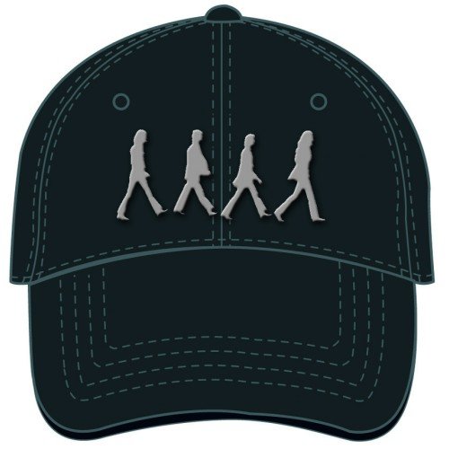 The Beatles Unisex Baseball Cap: Abbey Road Silver Side Apple (Badge) - The Beatles - Fanituote - Apple Corps - Accessories - 5055295304338 - keskiviikko 12. marraskuuta 2014