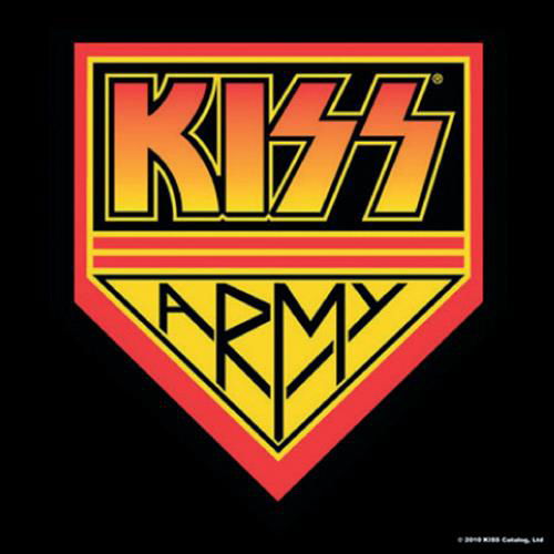 KISS Single Cork Coaster: Army Pennant - Kiss - Fanituote - Epic Rights - 5055295320338 - maanantai 24. marraskuuta 2014