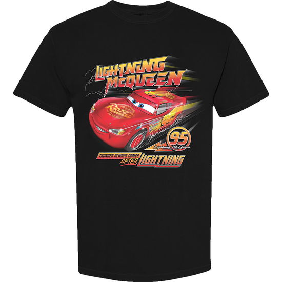 Cover for Disney · Disney Unisex T-Shirt: Cars Thunder Always Comes (Black) (T-shirt) [size S] (2025)