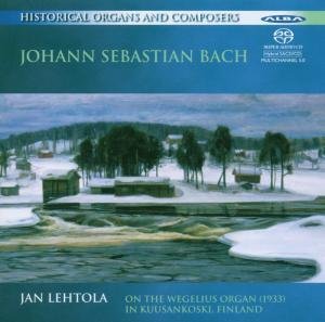 Cover for Jan Lehtola · Historical Organs and Composers Vol. 1 Alba Klassisk (SACD) (2013)